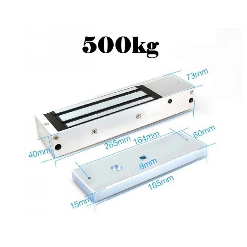 OPTEX MANYETİK KİLİT - 500 KG - 2 Kablo