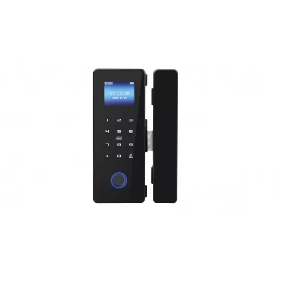 OPTEX KİLİT PARMAK İZLİ CAM KAPI KİLİDİ